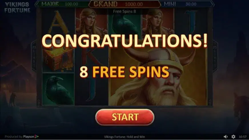 Vikings Fortune: Hold and Win slot screenshot 4