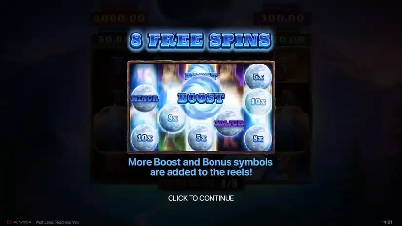 Wolf Land: Hold and Win slot screenshot 4