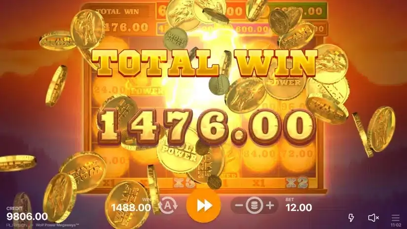 Wolf Power Megaways slot screenshot 7