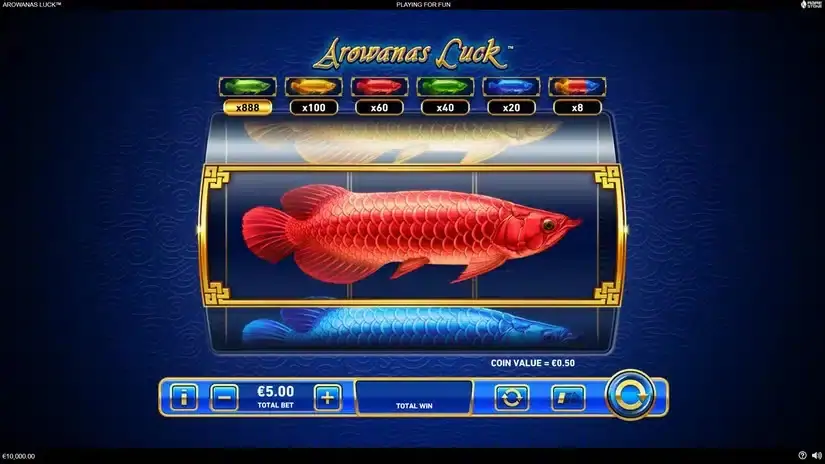 Arowanas Luck slot screenshot 1
