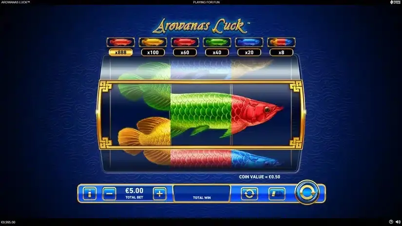Arowanas Luck slot screenshot 2