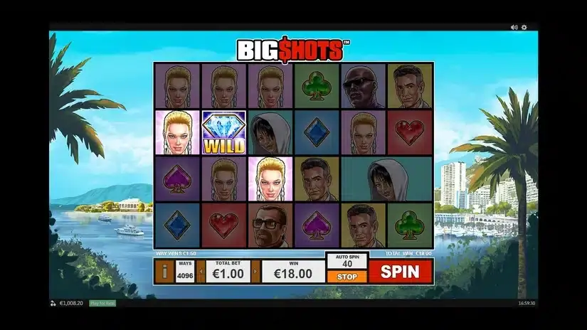 Big Shots slot screenshot 