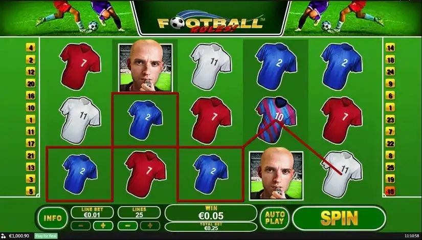Football Rules slot screenshot 4