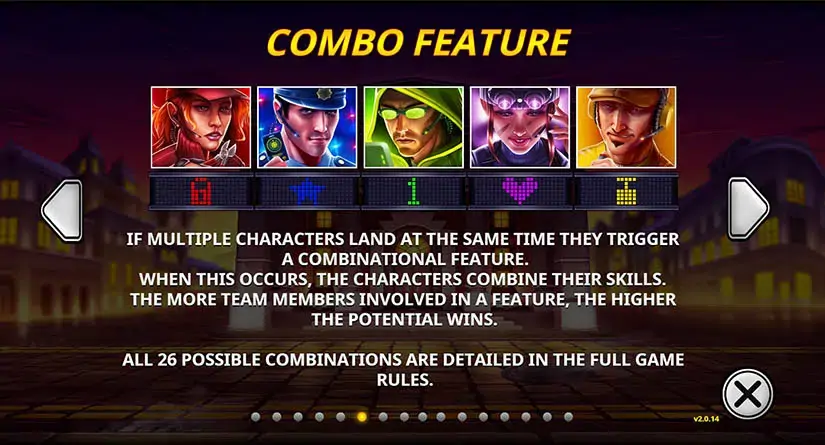 The Perfect Heist slot screenshot