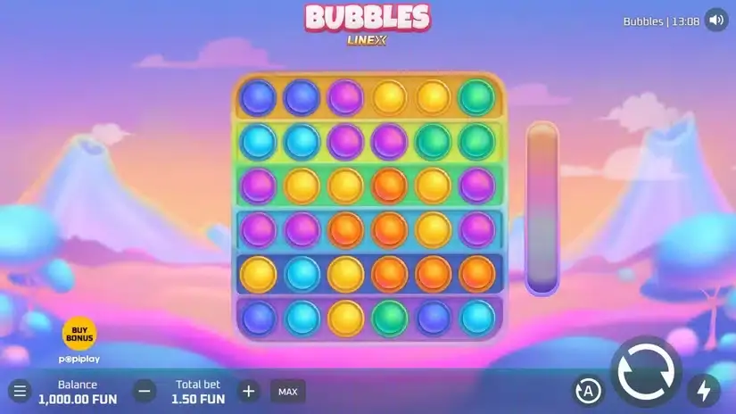 Bubbles slot screenshot 1