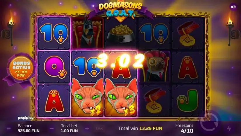 Dogmasons GOAT slot screenshot 4