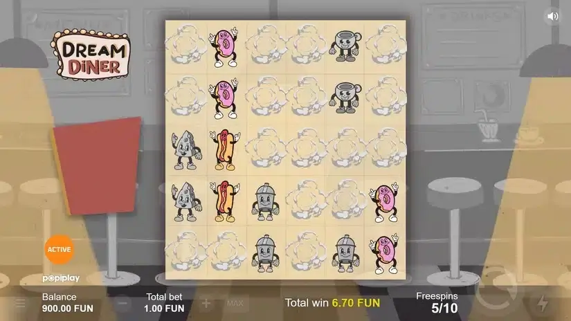 Dream Diner slot screenshot 4