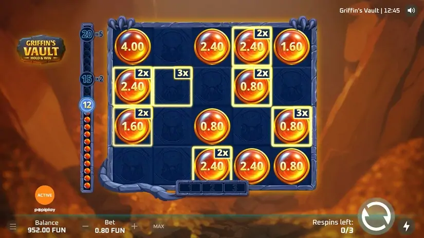 Griffin’s Vault slot screenshot 5