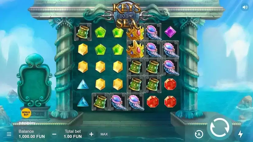 Keys to the Sea slot screenshot 1