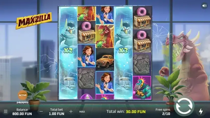 Maxzilla slot screenshot 4