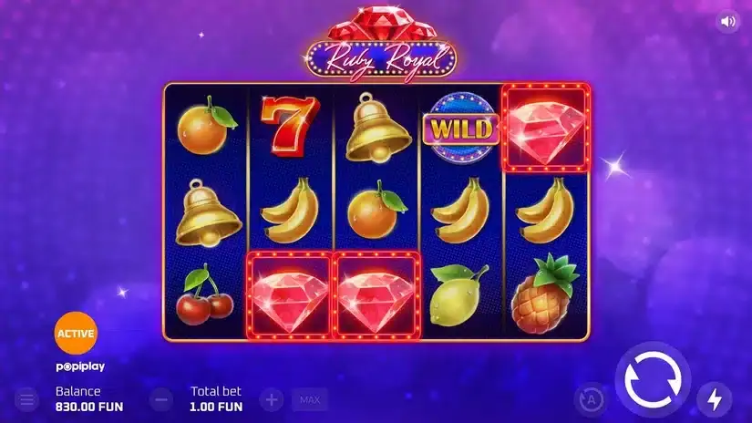 Ruby Royal slot screenshot 2