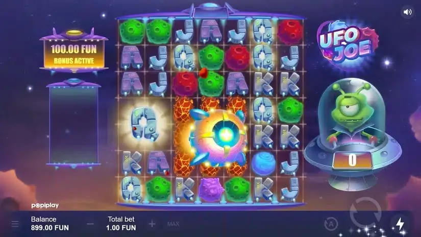 UFO Joe slot screenshot 2