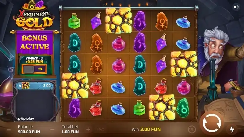 Xperiment Gold slot screenshot 2