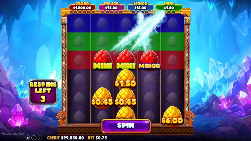3 Magic Eggs slot screenshot 4