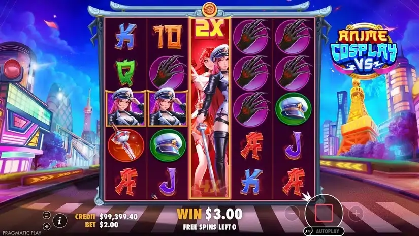 Anime Cosplay VS slot screenshot 4