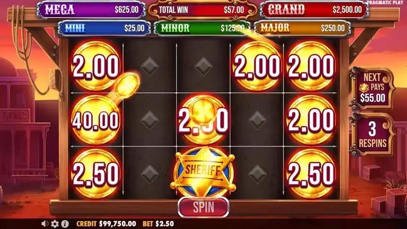 Badge Blitz slot screenshot 4