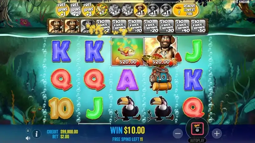 Big Bass Amazon Xtreme slot screenshot 5
