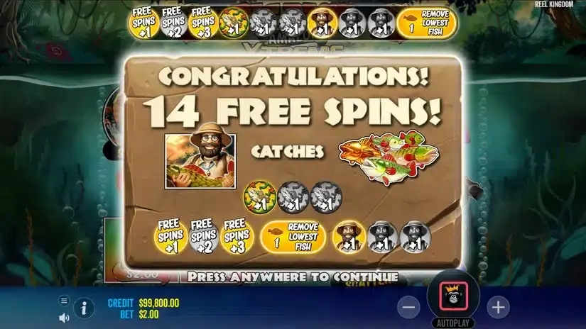 Big Bass Amazon Xtreme slot screenshot 4