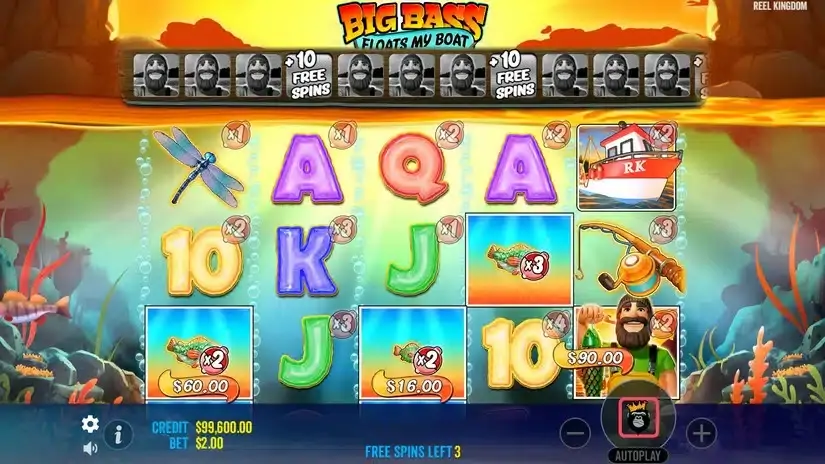 Big Bass Floats My Boat slot screenshot 