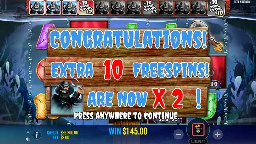 Big Bass Halloween slot screenshot 5