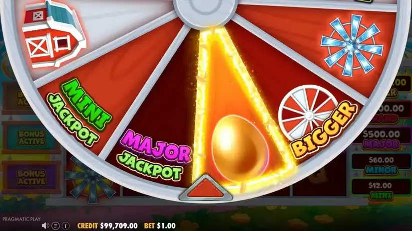 Bigger Barn House Bonanza slot screenshot 5