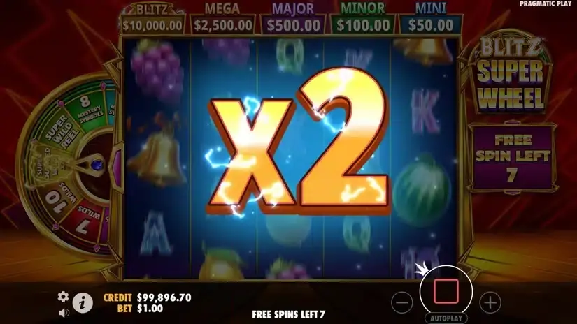 Blitz Super Wheel slot screenshot 4