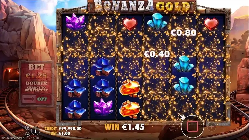 Bonanza Gold slot screenshot 2