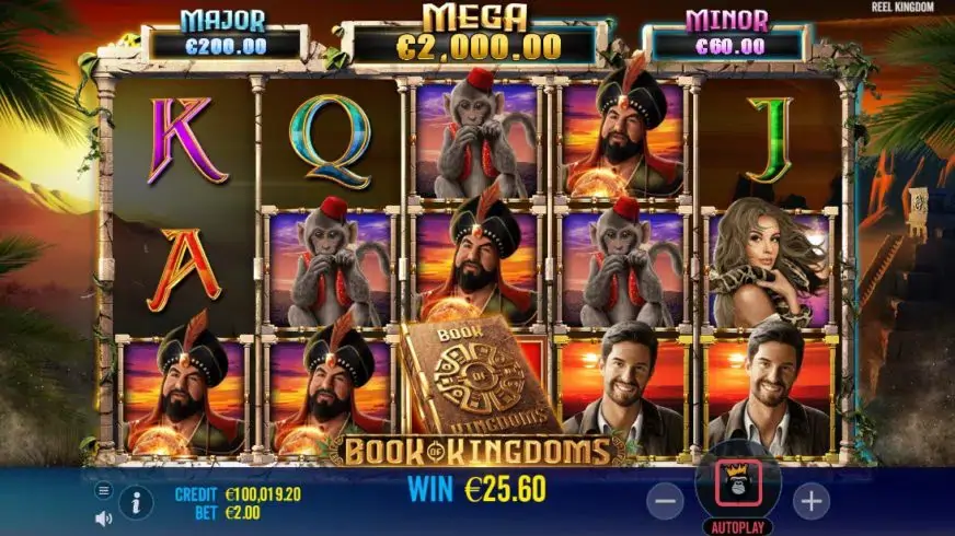 Book of Kingdoms slot screenshot 2