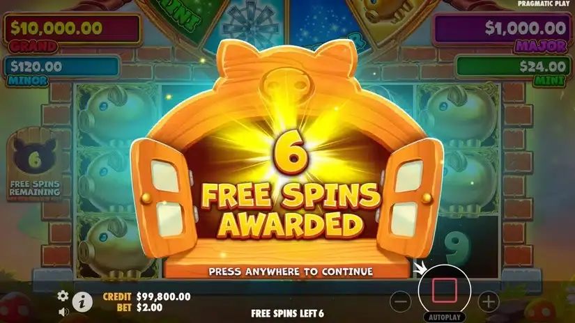 Brick House Bonanza slot screenshot 3