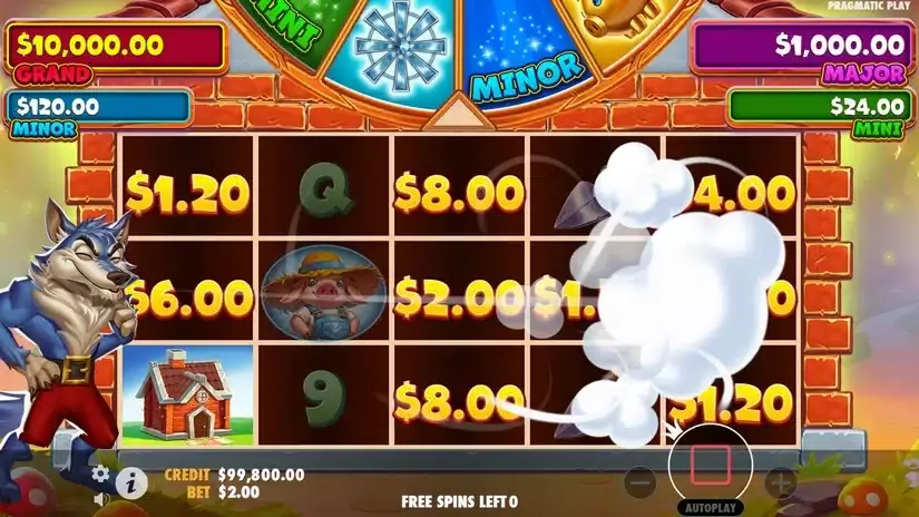 Brick House Bonanza slot screenshot 5