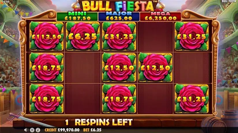 Bull Fiesta slot screenshot 4