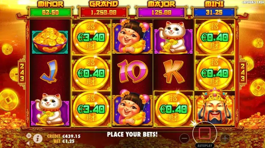 Caishen’s Cash slot screenshot 5