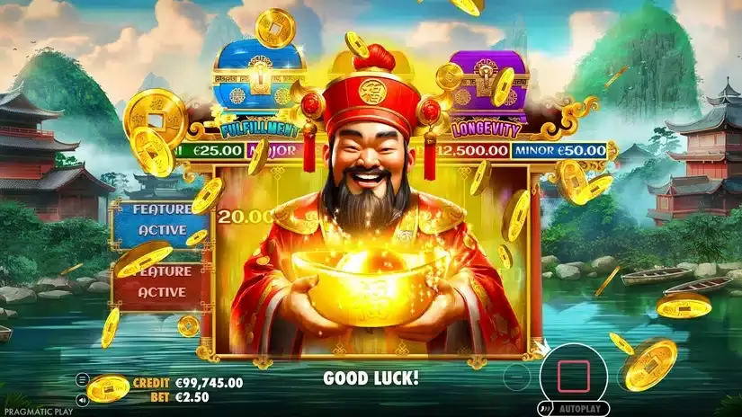 Chests of Cai Shen 2 — Free Demo, RTP, Bonus Features & slot screenshot 2