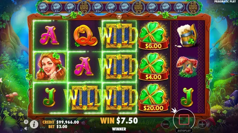 Clover Gold slot screenshot 4