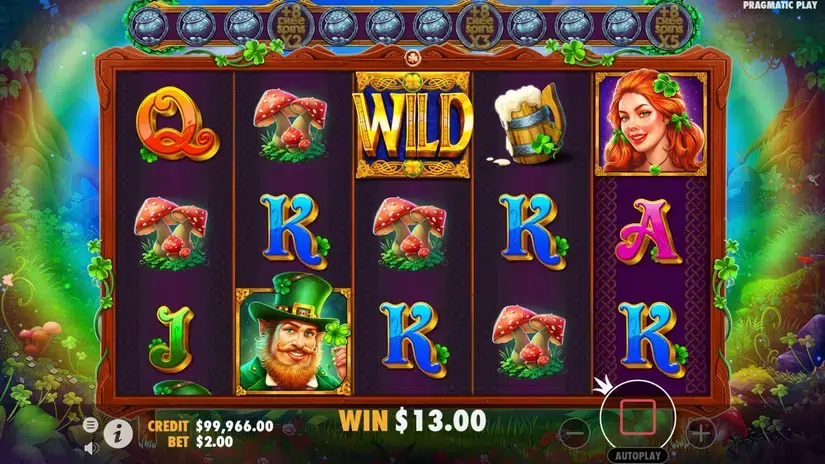 Clover Gold slot screenshot 5