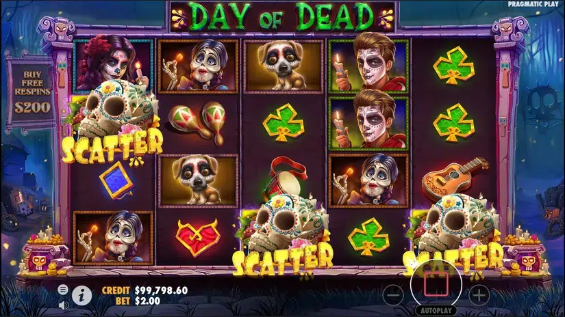 Day of Dead slot screenshot 4