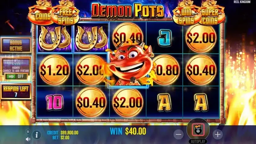 Demon Pots slot screenshot 5
