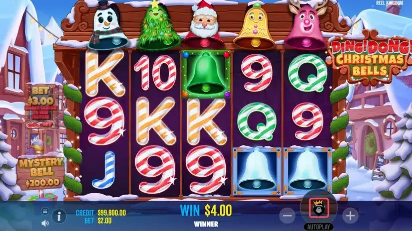 Ding Dong Christmas Bells slot screenshot 2