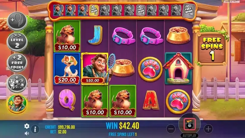 Dog Pound slot screenshot 4