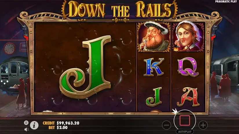 Down the Rails slot screenshot 4