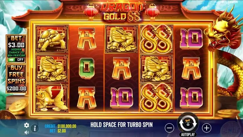 Dragon Gold 88 slot screenshot
