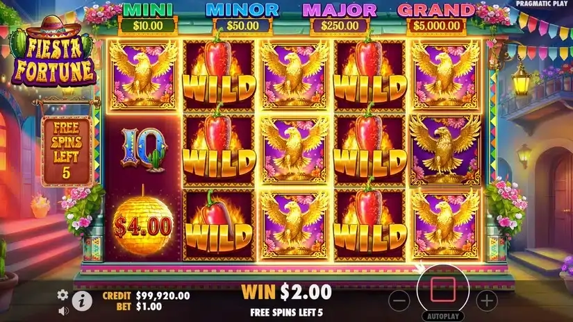 Fiesta Fortune slot screenshot 4