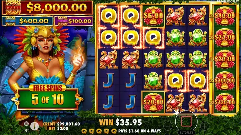 Firebird Spirit slot screenshot 5