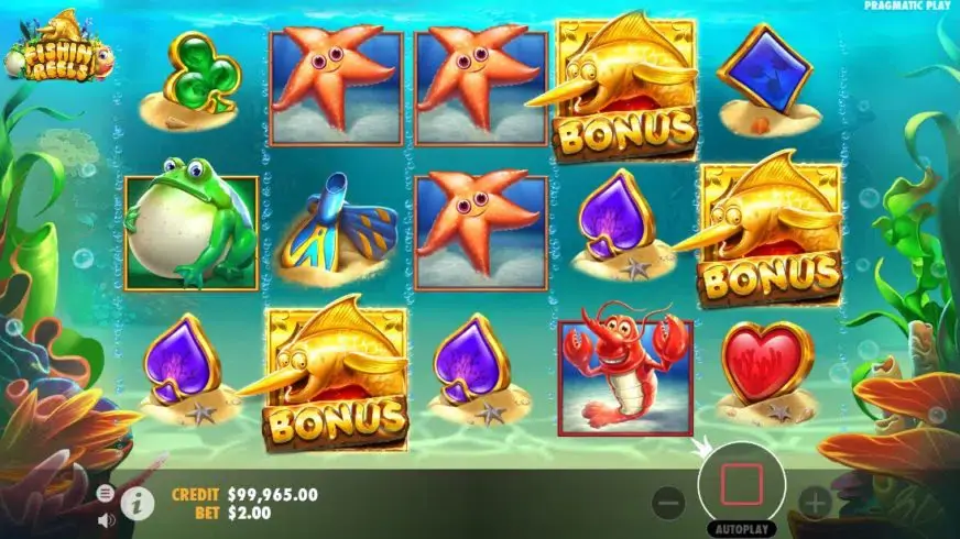 Fishin’ Reels slot screenshot 2