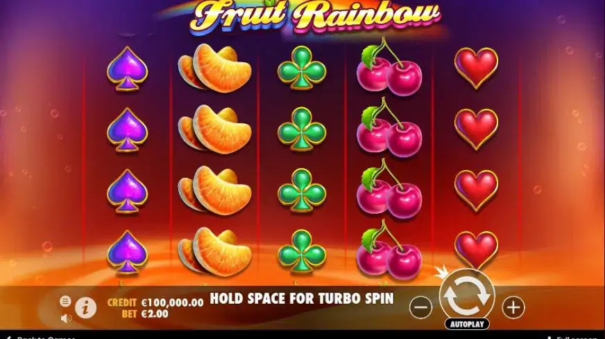 Fruit Rainbow slot screenshot 