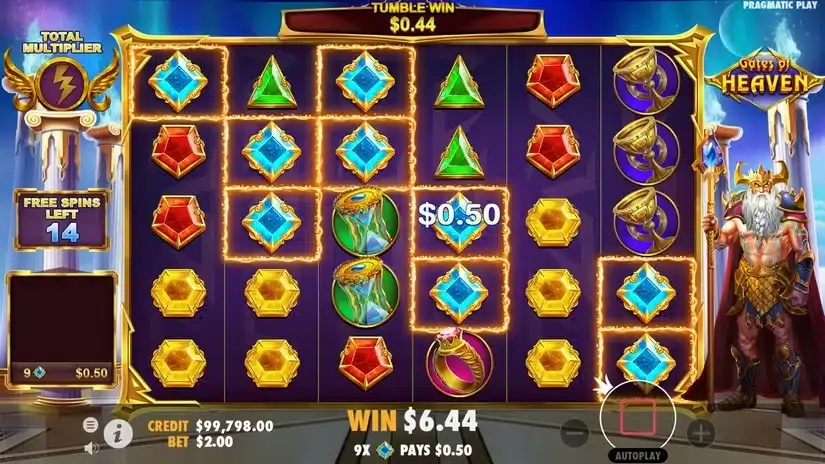 Gates of Heaven slot screenshot 4