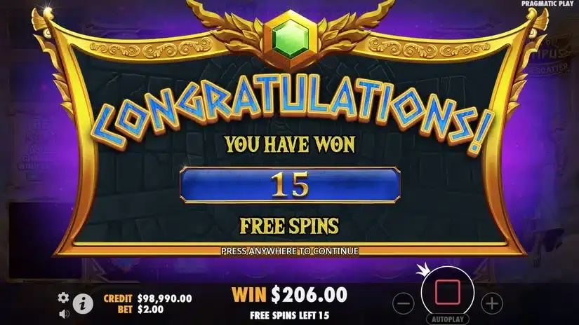 Gates of Olympus Super Scatter slot screenshot 3