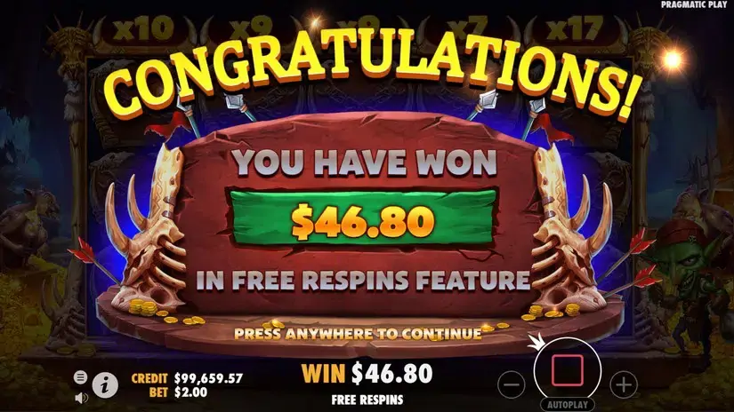 Goblin Heist Powernudge slot screenshot 7