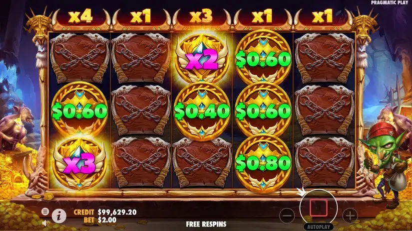 Goblin Heist Powernudge slot screenshot 5