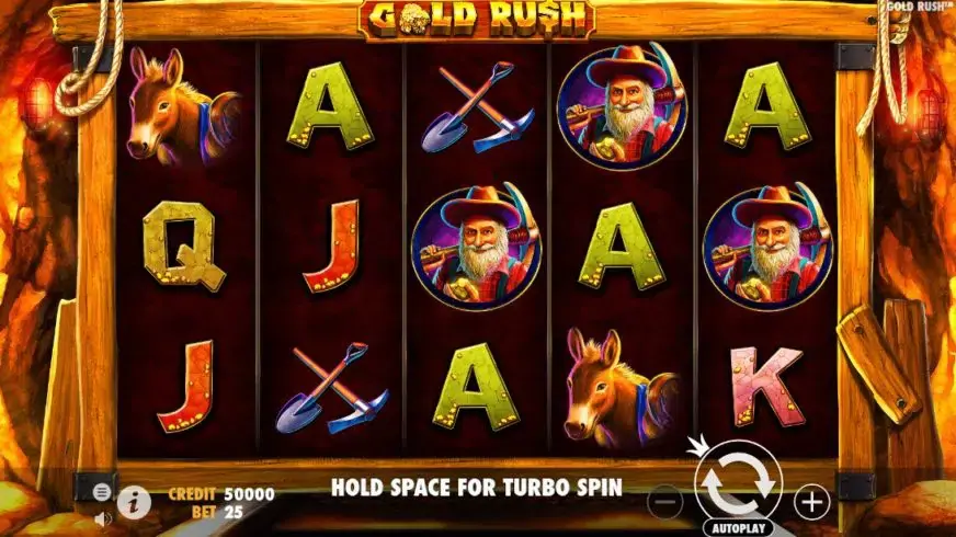 Gold Rush slot screenshot 1